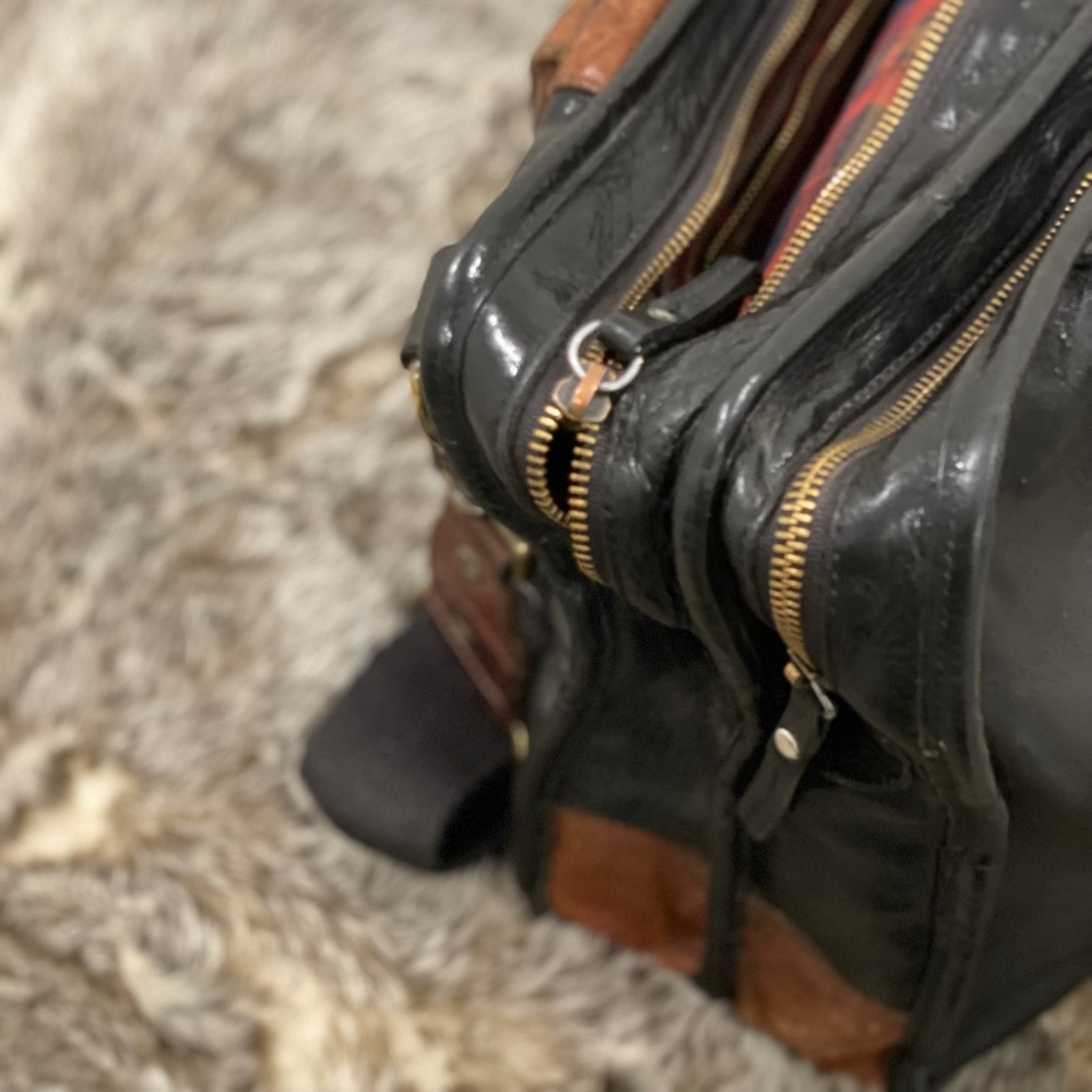 Will Leather Goods Hank Satchel Crossbody USED - Picture 8 of 9